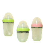 Newborn baby wide mouth silicone bottle infant wide diameter bottle anti-fall large diameter 250ml150ml
