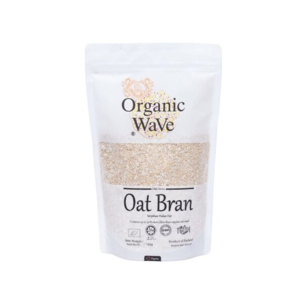 Organic Wave Oat Bran 500gm