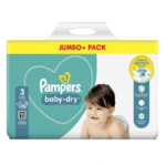 Pampers Jumbo Pack (Belt System) Size- 3 (6-10 KG) 98pcs