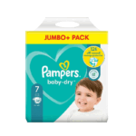 Pampers Jumbo Pack (Belt System) Size- 7 (15+ KG) 58pcs