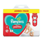 Pampers Jumbo Pack (Pant System) Size 4 (9-15KG) 74pcs