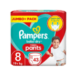 Pampers Jumbo Pack (Pant System) Size- 8 (19+kg) 43pcs