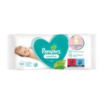 Pampers Sensitive Baby Wipes (52pcs)