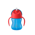 Philips Avent Bendy Straw Driking Cup 200ml, 9m+ (Blue)