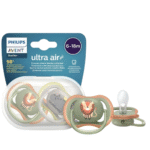 Phillips Avent pacifier, 06-18 months 2pcs set, Multicolor