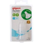 Pigeon Flexible Peristaltic Silicone Nipple Y-Cut 6m+