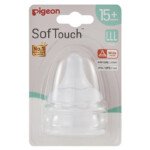 Pigeon SofTouch Teat LLL 2Pack