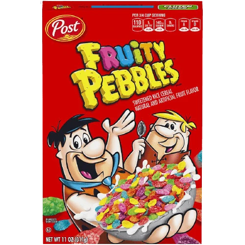 Post Fruity Pabbles Cereal 311gm