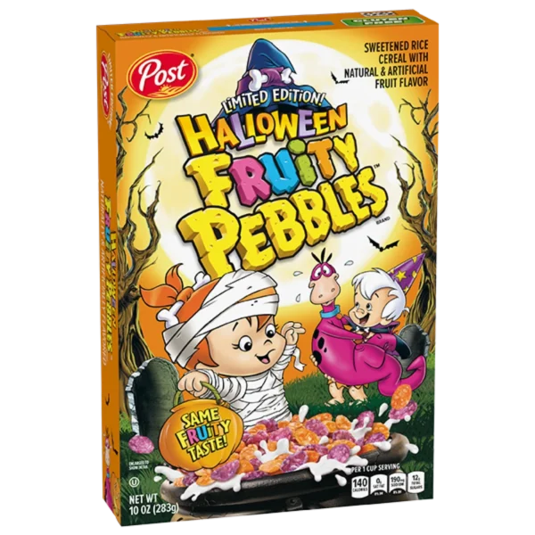 Post Halloween Fruity Pebbles Cereal 283G