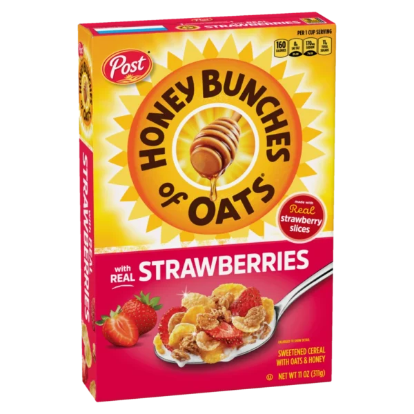Post Honey Bunches Of Oats with Real Strawberries 311gm