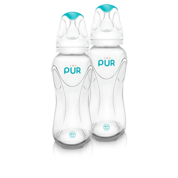 Pur Advanced Slim Neck Bottle 8oz. 250ml.-2pk