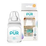 Pur Glass Feeding Bottle 2oz. 60ml