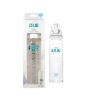 Pur Glass Feeding Bottle 8oz. 240ml.