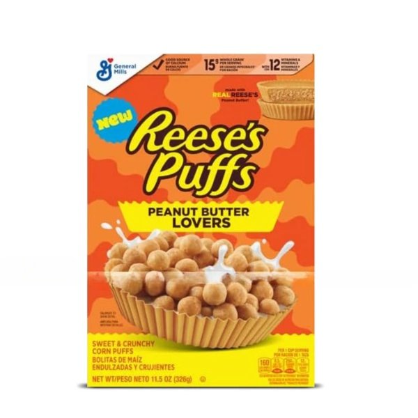 Reese's Puffs Peanut Butter Lovers 326gm
