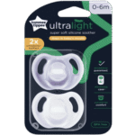 Tommee Tippee 2pcs Multicolor 0-6months Ultra-light Super Soft Silicone Soother