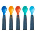 Tommee Tippee Easigrip Self Feeding Spoons 4m+ (5 Pcs)