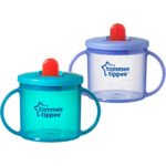 Tommee Tippee Free Flow Insulated Cup, 10 Ounce, 2 Count (Colors will vary) 5.1-6 Ounce 546001