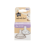 Tommee Tippee Natural Start 2X Slow Flow Start Teats 0m+