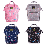 Unicorn Diaper Bag Insulation Travel Backpack Waterproof Material Mommy Bag Nappy Changing Maternity Bag