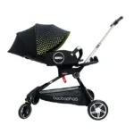 V9 Baby Walking Artifact Walking Stroller High Landscape Can Sit Lie Flat Lightweight and Foldable Four-wheeled Stroller