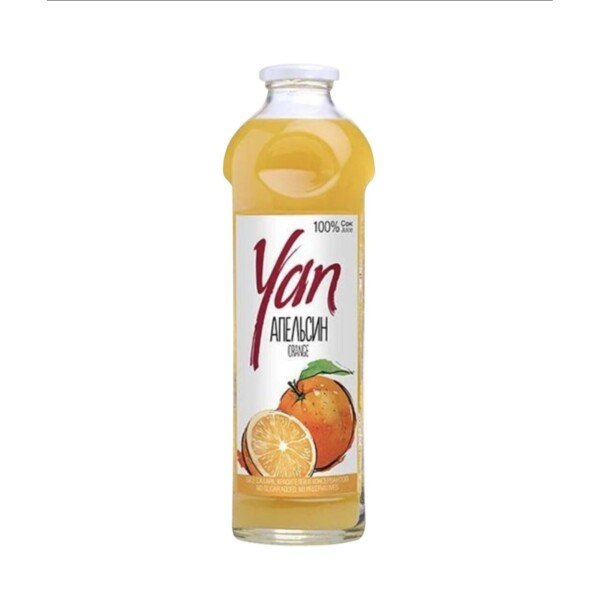 Yan Pure Orange No Sugar Added 100% Juice 946ml