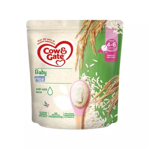 Gentle Baby Rice Cereal – Cow & Gate First Food (from 4–6m)