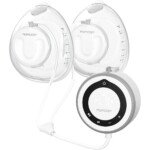 Momcozy Hospital Grade Breast Pump V1, Hands-Free & Portable Double Electric Breast Pump with Smart Touch Screen, 27 Pumping Combinations, 5 Flange Sizes - Convenient and Efficient