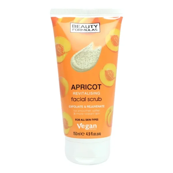 Beauty Formulas Apricot Revitalising Facial Scrub (For All Skin Type) 150ml