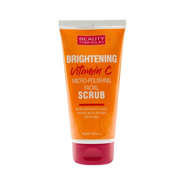 Beauty Formulas Brightening Vitamin C Micro Polishing Facial Scrub 150ml