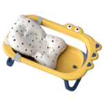 Children's Bath Tub Foldable Baby Tub Cartoon Baby Sitting and Lying Bath Tub Household Baby Bath Supplies