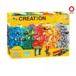 Creation Construction Building Blocks 1100 pieces