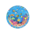 Cross-border CE certification environmental protection large thick baby crawling training water injection toys children inflatable pat water mat