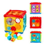 DODY 6 in 1 Baby Activity Cube Toddler Toys, Multipurpose