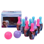 Disney Frozen Interaction Leisure Educational Toys with Ball and Pins Kids Plastic Bowling Set For Kids