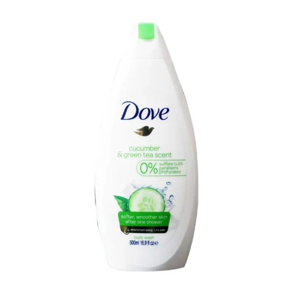 Dove Cucumber & Green Tea Scent Body Wash 500ml