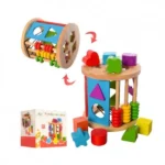 Educational Wooden Toy Intelligence Cage