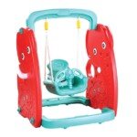 Elephant Dolna Easy Set Up Playset for Indoor Outdoor Backyard, Easy to Store, Safe Toy for Toddler, Kids