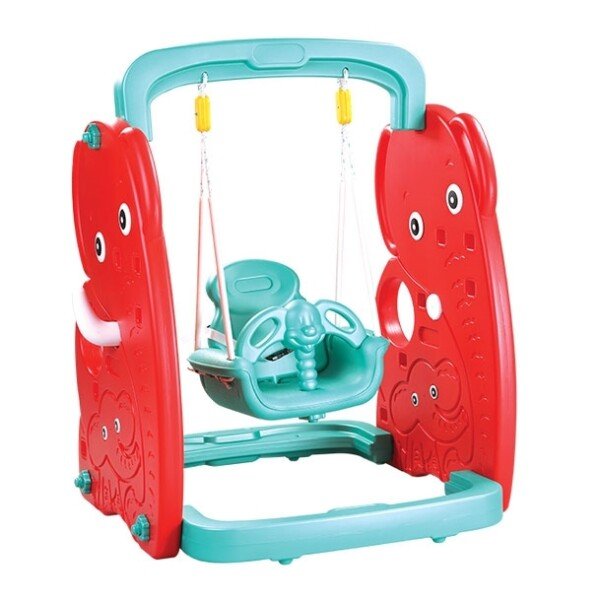 Elephant Dolna Easy Set Up Playset for Indoor Outdoor Backyard, Easy to Store, Safe Toy for Toddler, Kids