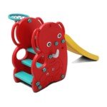 Elephant Slider Easy Set Up Playset for Indoor Outdoor Backyard, Easy to Store, Safe Toy for Toddler, Kids