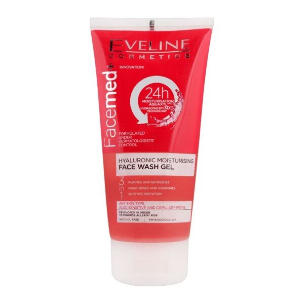 Eveline Hyaluronic Moisturising Face Wash Gel 150ml