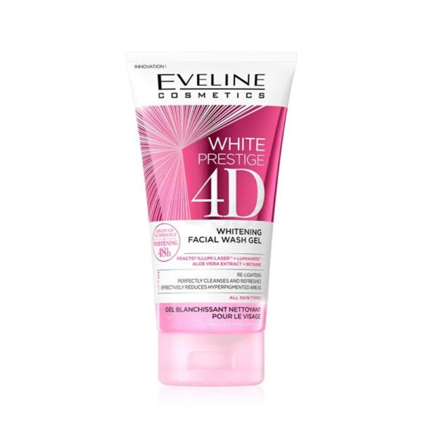 Eveline White Prestige 4D Whitening Facial Wash Gel 200ml