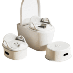 Kids Child 3 in 1 Toilet Training Seat for Babies Kids Toddler Split Structure Plastic Baby Potty Chair Toilet