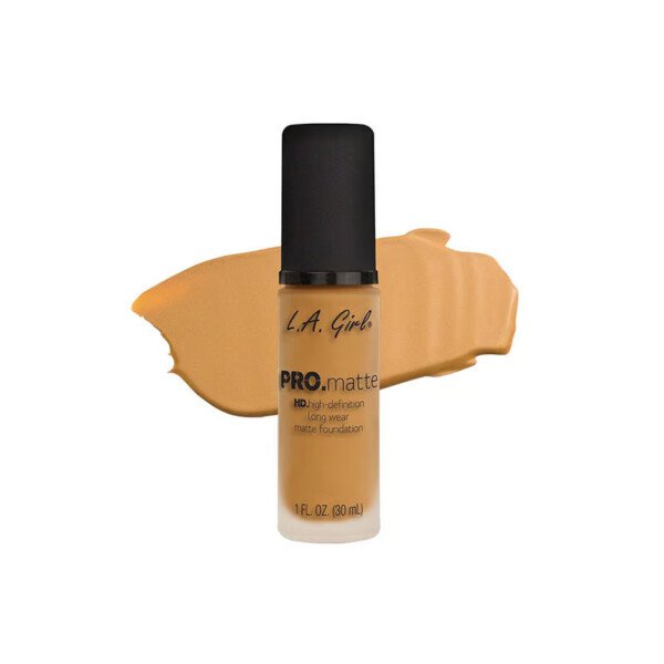 L.A.Girl Pro.Matte GLM677 - Soft Honey Matte Liquid Foundation 30ml