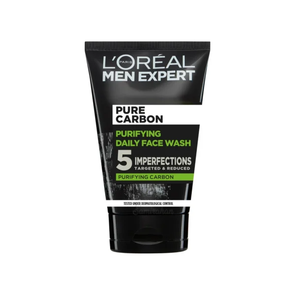 L'oreal Men Expert Pure Carbon Purifying Daily Face Wash 100ml