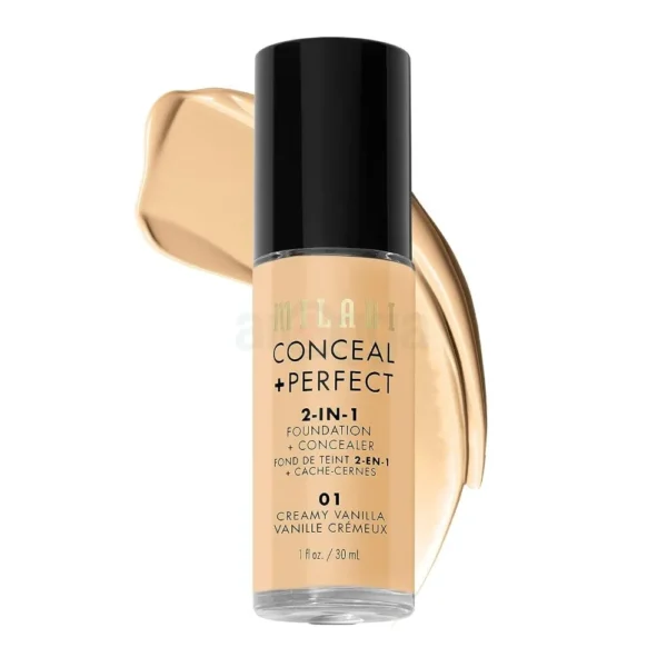 Milani Conceal + Perfect 2-In-1 Foundation + Concealer 01 Creamy Vanilla 30ml