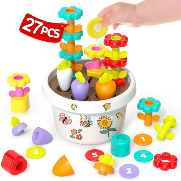 Montessori Toys for Baby Sensory Learning Resources Car Activities Sensory Busy Fidgets Cube Board Travel Toy for Toddlers