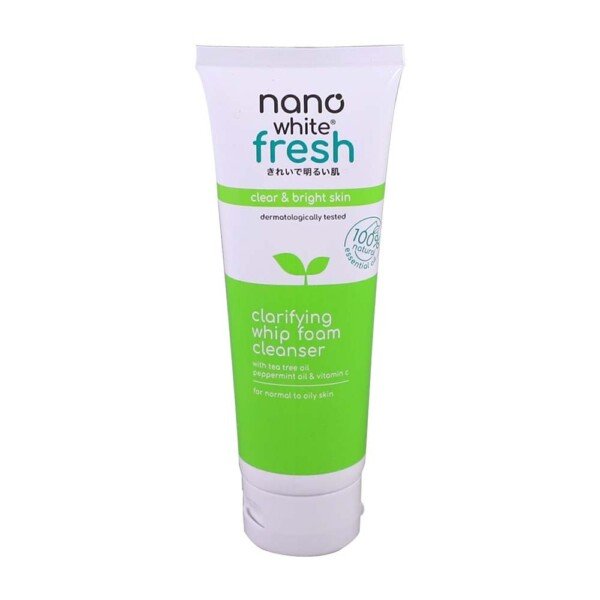 Nano White Fresh Clearifying Whip Foam Cleanser 100gm