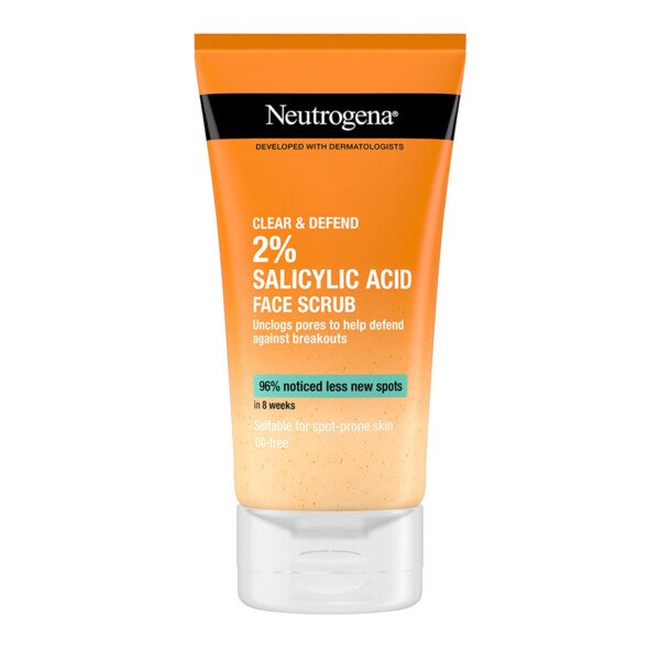 Neutrogena Clear & Defend Facial Scrub (Oil Free) 150ml