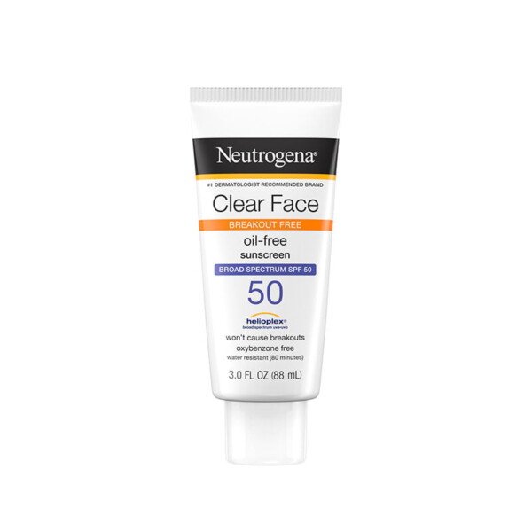 Neutrogena Clear Face Oil-Free Sunscreen (SPF 50) 88ml