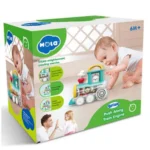 New Best Push Along Train knowledge of engineering machinery Car Electric Vehicle Baby Products Small Educational Plastic Toy hola A7995A